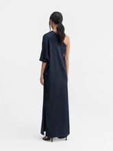 Afbeelding in Gallery-weergave laden, Ahlvar Gallery Ella satin dress midnight blue