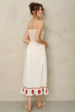 Afbeelding in Gallery-weergave laden, M.A.B.E. Carmi Sundress - Ecru/Red