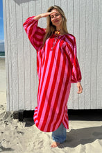 Afbeelding in Gallery-weergave laden, Sissel Edelbo Nelle Dress Red & Pink Stripe