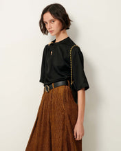 Afbeelding in Gallery-weergave laden, Sessun Layla Top Avec Goutte Et Bijou Black 24610012