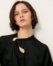 Afbeelding in Gallery-weergave laden, Sessun Layla Top Avec Goutte Et Bijou Black 24610012