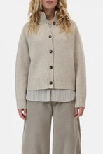 Afbeelding in Gallery-weergave laden, Closed Rollneck Cardigan C96414-920-22 Silt Grey 198