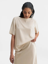 Afbeelding in Gallery-weergave laden, Ahlvar Gallery Yoli silk blouse cream