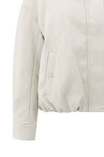 Afbeelding in Gallery-weergave laden, YAYA Faux Leather Jacket With Baloo Chalk White 02-009060-508