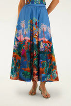 Afbeelding in Gallery-weergave laden, Farm Rio 348816 26030 DREAM LANDSCAPE MULTICOLOR MIDI SKIRT