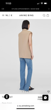 Afbeelding in Gallery-weergave laden, Anine Bing Tay Vest Deep Sand A-01-5113-221