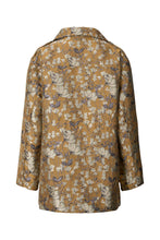 Afbeelding in Gallery-weergave laden, Rabens Saloner OTTOMAN JACQUARD JACKET - FEODORA W25308104 Golden Combo