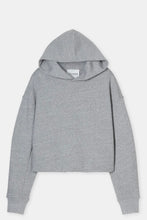 Afbeelding in Gallery-weergave laden, Closed Folded Hem Hoodie Light Grey Melange C95350-47M-EB