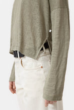 Afbeelding in Gallery-weergave laden, Closed Crewneck Longsleeve Chino Green C95343-444-22