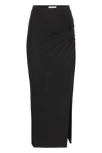 Afbeelding in Gallery-weergave laden, Âme Antwerp Impair Ribbed Midi Skirt Black