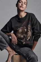 Afbeelding in Gallery-weergave laden, Anine Bing Tiger Sweatshirt Black A-08-5002-000