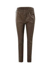 Afbeelding in Gallery-weergave laden, Est'Chino Stretch Leather Moral Taupe - Forest if