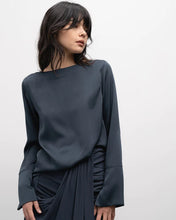 Afbeelding in Gallery-weergave laden, Ahlvar Gallery Kelly Blouse. Blue Grey 9522 11