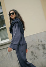 Afbeelding in Gallery-weergave laden, Ruby Tuesday Rybie Straight Wide Leg Pants Navy T309-1641
