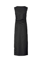 Afbeelding in Gallery-weergave laden, Rabens Saloner Alita Nylon Zipper Dress Caviar Black W24108103
