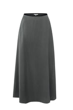 Afbeelding in Gallery-weergave laden, Yaya Flowy Aline Midi Skirt Magnet Grey 01-401032-307
