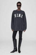 Afbeelding in Gallery-weergave laden, Anine Bing Tyler Sweatshirt Bing Washed Black A-08-5205-072
