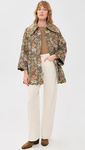 Afbeelding in Gallery-weergave laden, Farm Rio FLOWER JACQUARD TRENCHCOAT 360815 GREEN L0013

