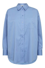 Afbeelding in Gallery-weergave laden, Co&#39;couture CottonCC Crisp Oversize Shirt Sky Blue 35438 210
