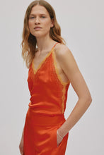 Afbeelding in Gallery-weergave laden, Rabens Saloner CONTRAST LACE CAMISOLE TOP - SOHO W26208102 - more color options
