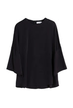 Afbeelding in Gallery-weergave laden, Ahlvar Gallery Thess Silk Tee  Black
