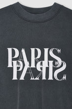 Afbeelding in Gallery-weergave laden, Anine Bing Jaci Paris Sweatshirt Washed Black A-08-5225-049

