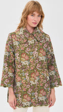 Afbeelding in Gallery-weergave laden, Farm Rio FLOWER JACQUARD TRENCHCOAT 360815 GREEN L0013
