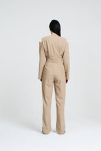 Afbeelding in Gallery-weergave laden, CHPTR-S Lead Jumpsuit Long Sleeves Taupe
