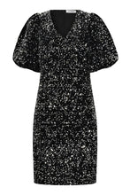 Afbeelding in Gallery-weergave laden, Co&#39;couture SerenaCC Sequin Dress Black 36229 96
