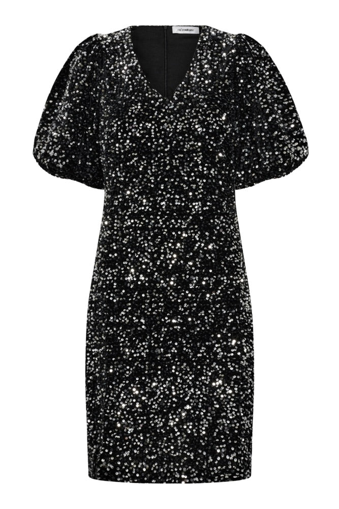 Co'couture SerenaCC Sequin Dress Black 36229 96