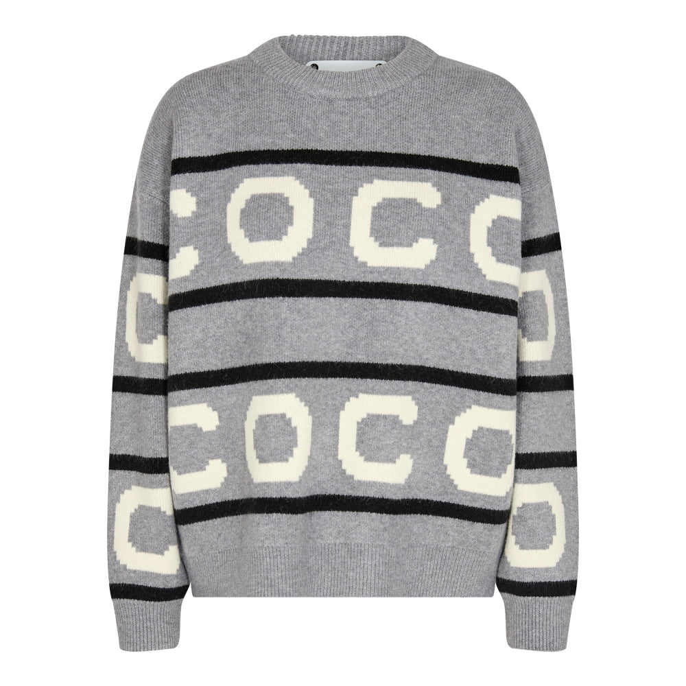 Co'couture RowCC Logo Knit Light Grey 32096 138