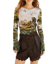 Afbeelding in Gallery-weergave laden, Farm Rio PETRICOR KNIT LAYER TOP MULTICOLOR 26076 369498

