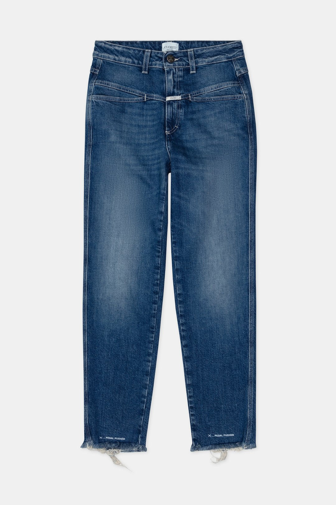 Closed pedal shops 85 historic indigo denim