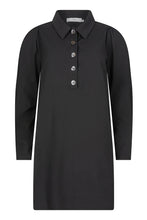 Afbeelding in Gallery-weergave laden, Ruby Tuesday Rozzyn Collar Dress Black T307-1851
