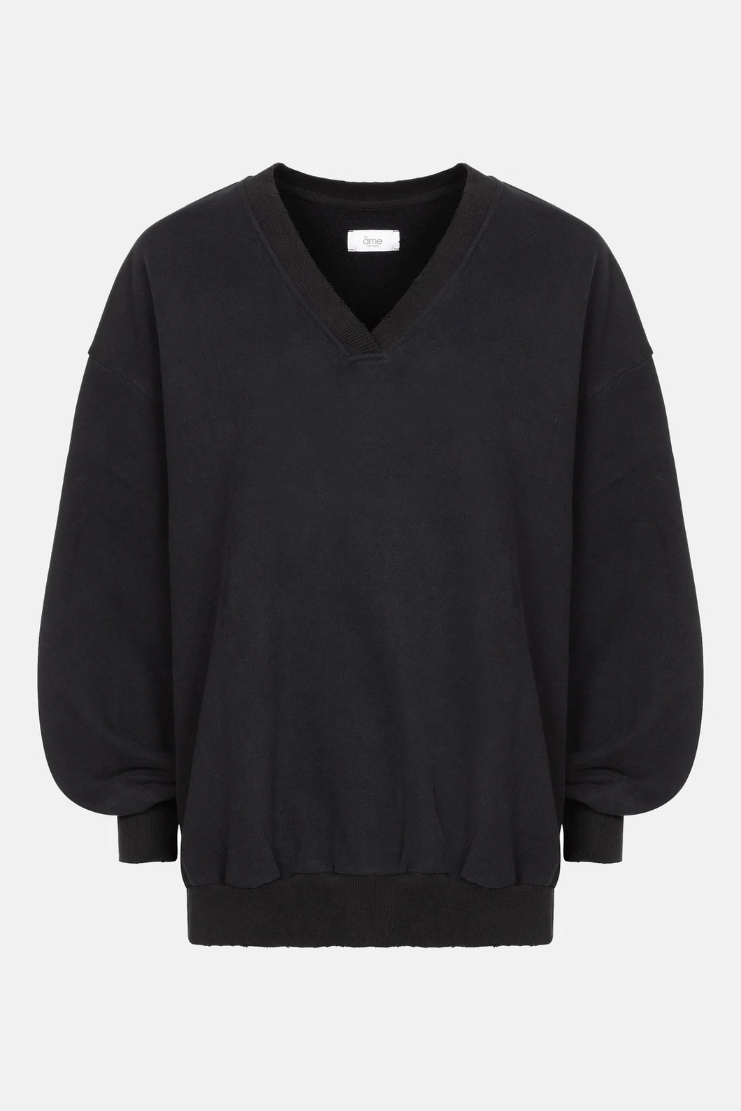 Âme Antwerp Intime Overzsized Sweatshirt Black