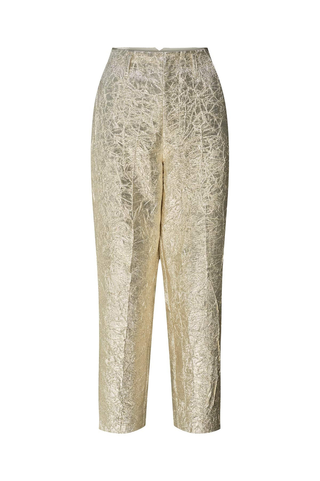 Rabens Saloner Bello Radiant Straight Fit Pants Light Gold W23267112