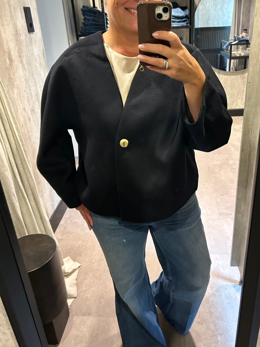 Bad Habits COAT SARA Navy