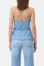 Afbeelding in Gallery-weergave laden, Closed Wrap Top Light Blue C94761-16C-3H
