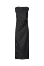 Afbeelding in Gallery-weergave laden, Rabens Saloner Alita Nylon Zipper Dress Caviar Black W24108103
