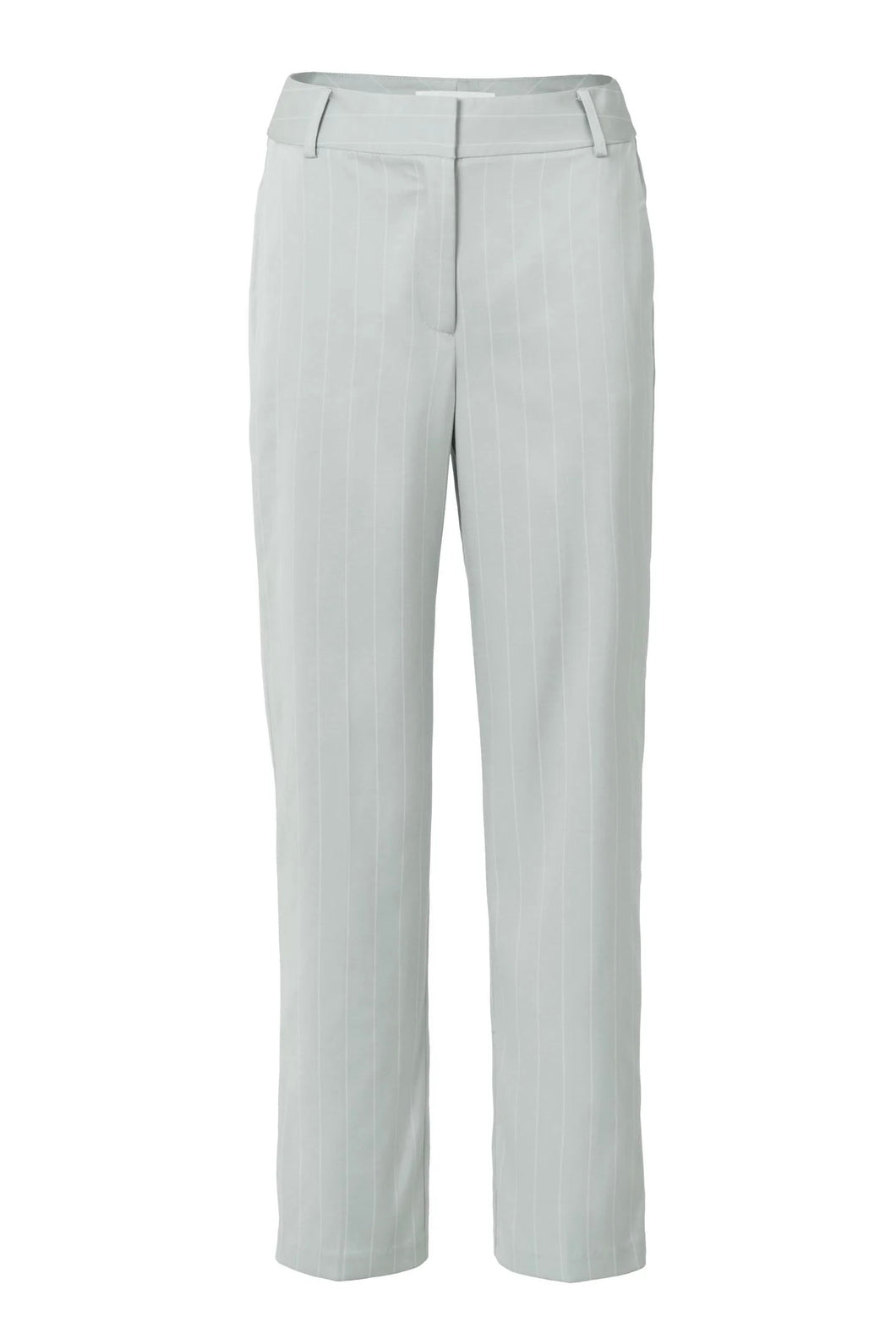 Yaya Loose Fit Striped Pantalon Northern Droplet Grey Dessin 01-301072-307