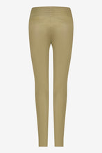Afbeelding in Gallery-weergave laden, Ibana Colette Leather Pants Moss Green 302430024

