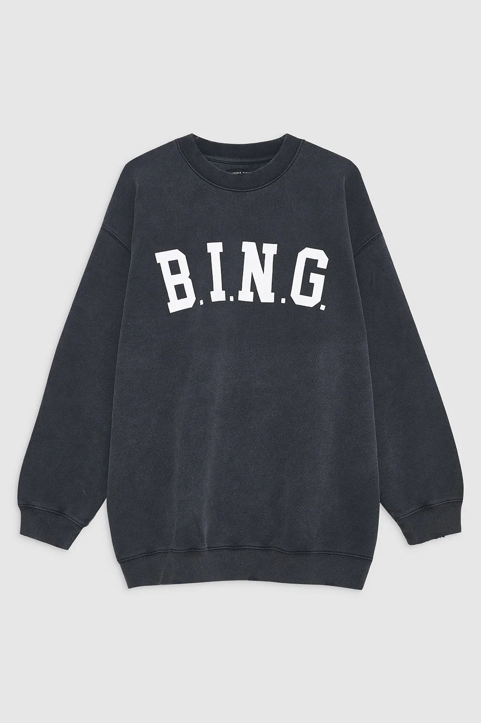Anine Bing Tyler Sweatshirt Bing Washed Black A-08-5205-072