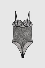 Afbeelding in Gallery-weergave laden, Anine Bing Via Bodysuit Black Lace A-10-9265-005
