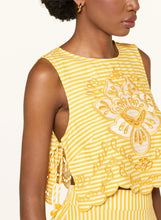 Afbeelding in Gallery-weergave laden, Farm Rio 355808 L0032 YELLOW BICOLOR STRIPES RICHILIEUR
