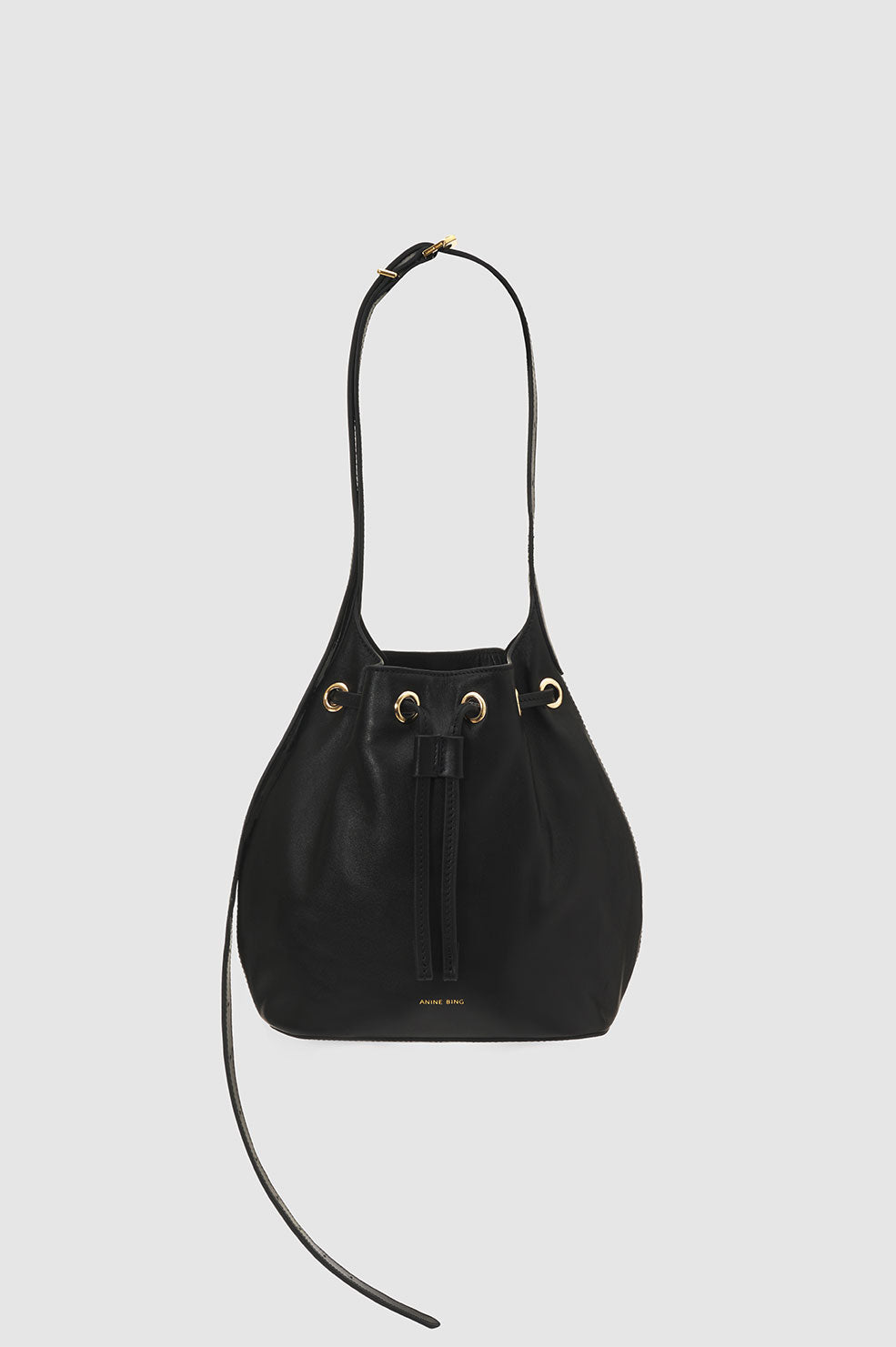 トートバッグ ANINE BING FW25 ANINE BING Bags.. Black (A133087 000) Anine Bing - Emma Tote in Black Monogram Print – Blond Genius