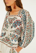 Afbeelding in Gallery-weergave laden, Farm Rio 352183 26049 FRUIT BEAUTY SCARF OFF-WHITE FRUIT
