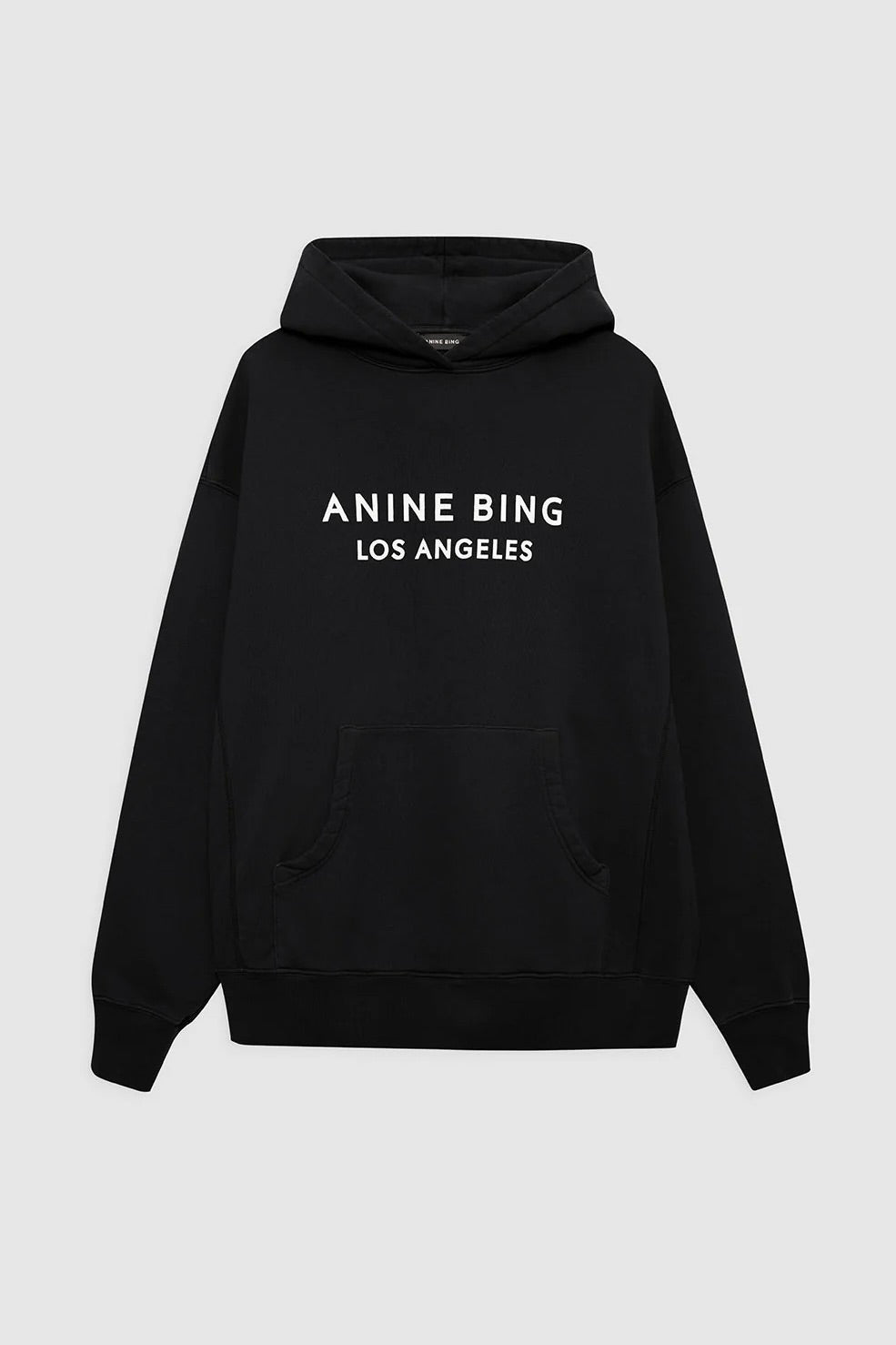 Anine Bing Alto Hoodie Black Style #A-08-10291-BLK1