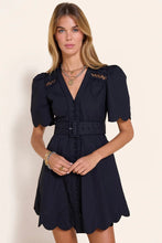Afbeelding in Gallery-weergave laden, Scarlett Poppies EUPHORIC SHORT DRESS Onyx Black
