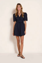 Afbeelding in Gallery-weergave laden, Scarlett Poppies EUPHORIC SHORT DRESS Onyx Black
