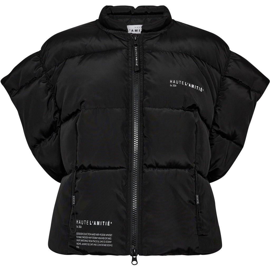 Haute L'Amitié Mount Puffer Vest Black HL10159